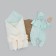 Kinderlitto discharge kit “New First Wardrobe”, 4 items, height 50-56 cm, milk color, mint