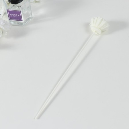 Fibrous sticks for aromadifuzor "Snowty flowers" set 2 flowers + 5 sticks-1