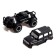 Radio -controlled "SUV", works on batteries, black color