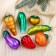 A set of Christmas tree toys "Vegetables" (set 7 pcs)