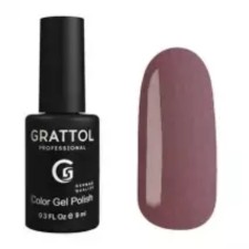 Гель-лак Grattol Color Gel Polish, №176 Smoky Bordeaux, 9 мл