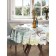 The tablecloth “Deer and flowers”, round, Saten, d = 150 cm