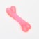 Chewing toy "Classic bone", transparent, PVC, 12.3 cm, red