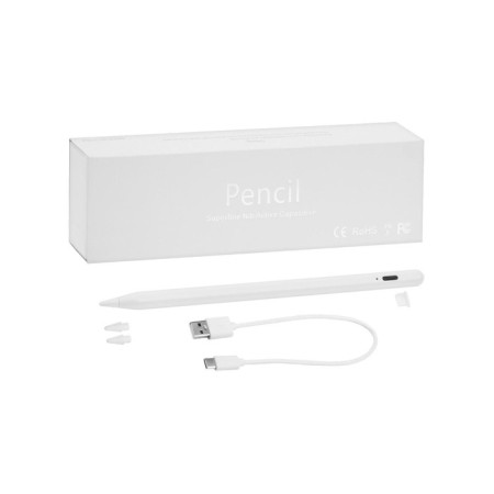 Stylus for iPad 2018-2022, 140 mAh, high-precision, sensitive to inclination, magnet, white-6