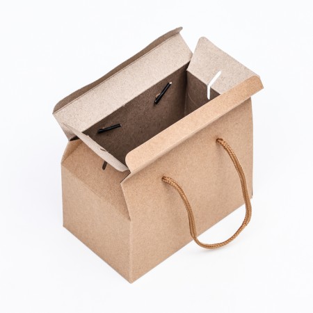 Box-pack, with handles, craft, 15 x 11 x 9 cm-4