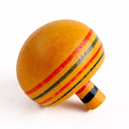 Wooden top "Robby" 4.1 × 3.9 × 3.9 cm-2