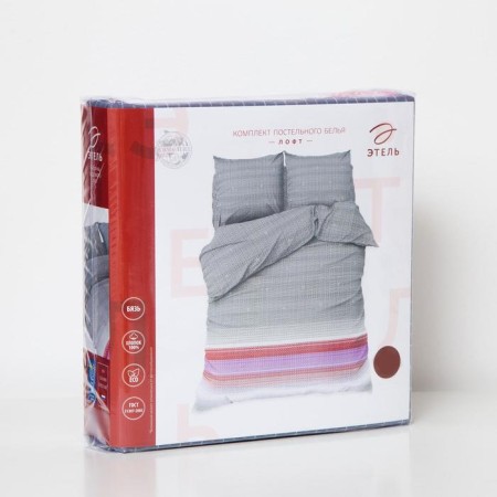 Bed linen Ethel 2 joint venture "Loft" 175x215 cm, 200x220 cm, 70x70 cm -2 pcs-5