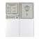 Subject notebook, 36 sheets, cage, physics, erichkrause, "Akademkniga", coated cardboard, unit offset 100%, information block