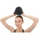 Bradex swimming cap, silicone, black