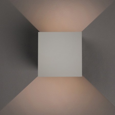 LED LED wall-mounted FSD-004, 6 W, 450 lm, 3000k, IP54, 220 V, metal, white-2