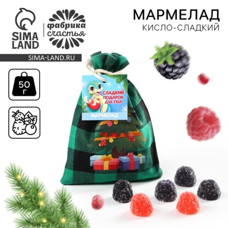 New Year! Marmalade berries "Sweet Gift", 50 g