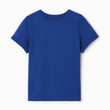 T-shirt female, color is bright blue, size 42-44 (m)-3