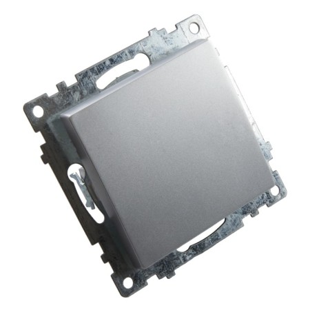 1-clavy switch (mechanism) 250V, 10A, series of Catherine, silver, GLS10-7103-03-1