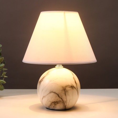 Board lamp 16818/1 E14 40W White-gray H.27cm Risalux-1