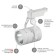 Single -phase track lamp TR3 - 10 WH COB 10W 4000k 700lm White