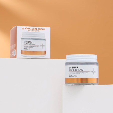 LEBELAGE restorative cream, with snail mucin, 70 ml