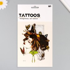 Tattoo on the body color 