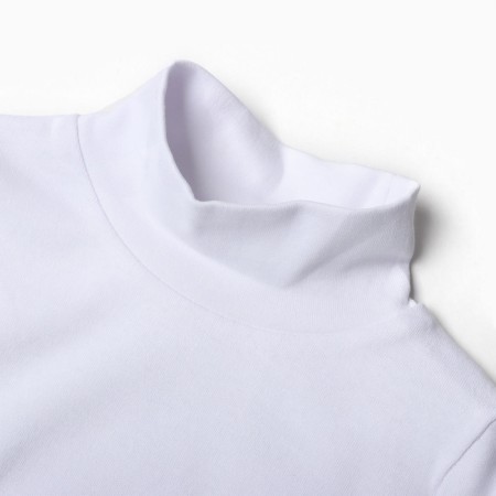 Turtleneck for a boy, white color, height 116 cm-1