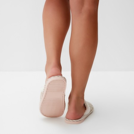 Women's slippers, size 38-39, beige-12
