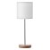 HELP lamp 16011/1 E14 40W wood-chrom 12.5x12.5x42 cm Risalux