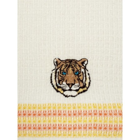 A set of wuffed napkins Diva Afrodita "Tiger", size 35x50 cm, 3 pcs-3