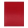 Notebook of 48 sheets in Calligrata Vigo Boomvinyl VA0104, Red, OFSET block