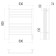 Terminus heated towel rail "Vatican" P8, 500x800 mm, dimmer, white matte