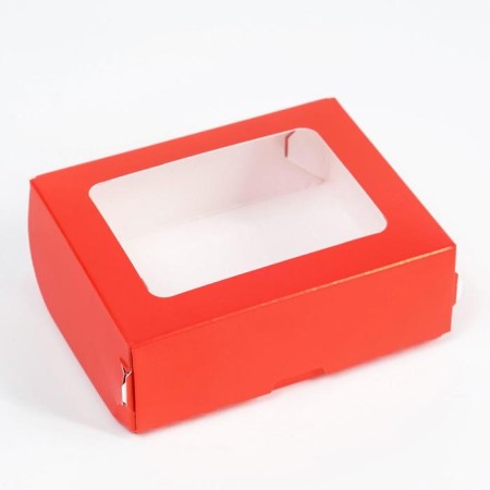 Removal container, red, 10 x 8 x 3.5 cm
