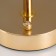 Table lamp sensory "Gina" LED 10W batter gold 16x16x28 cm