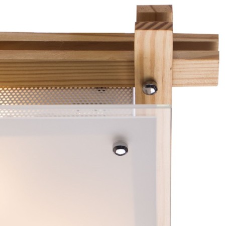 Archimede 2x60W E27 lamp brown 30x30x9 cm-2