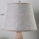 Bulbed lamp 16505/1 E14 40W gray 22x22x38 cm Risalux