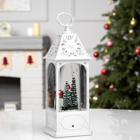 LED figure “New Year's Eve”, 28.4x10.4x10.4 cm, music, aah3, usb, glow warm white-2
