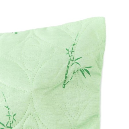 Bamboo pillow 70x70 cm, color green mix-3