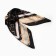 Women's scarf minku 70*70 cm, black
