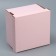 Gift folding box, packaging, "pink", 22x22x15 cm