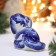 Souvenir "Snake", No. 19, Gzhel, 12 cm