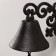 Bell souvenir cast iron "Pattern" 18x10x21 cm
