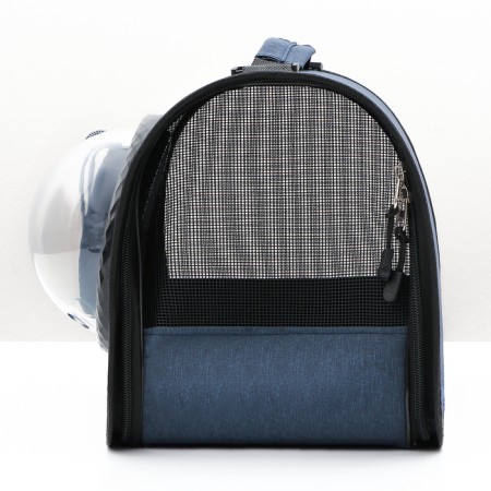 Board-carrier with organizer and porthole, 43 x 24 x 28 cm, blue-3