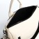 Women's backpack made of artificial leather with lightning, 4 pockets, milk color