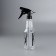 Hairdressor "H2O", 500 ml, transparent/black