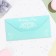 Money envelope "Wedding Day!" rings, turquoise background, 16x8 cm