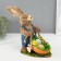 Souvenir "Bunny in overalls is lucky a cart with testicles 21x14.5x30.5 cm
