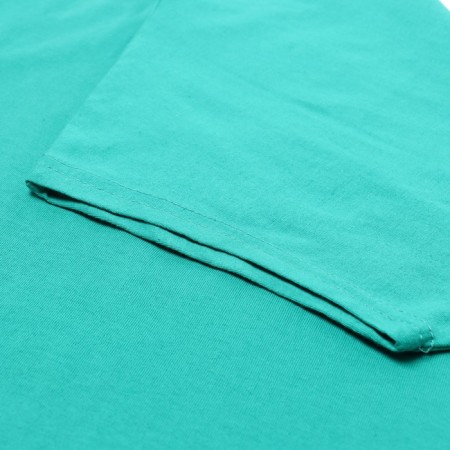 Female home set (T -shirt/shorts), green color, size 52-7