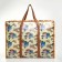 Household bag without fastening, beige color