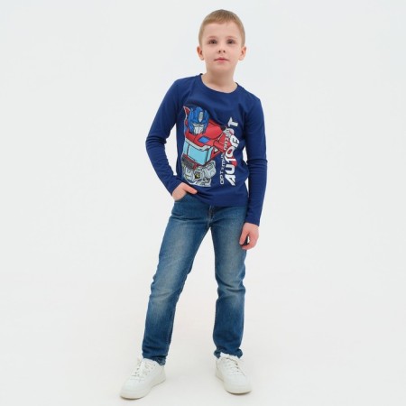 Long sleeve T-shirt "Optimus Prime", transformers, height 98-104-4