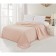 Stella bedspread, 220x240 cm size, peach color
