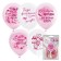 Latex ball 12 “Flamingo. Wishes”, 2-sided, set of 5 pcs.