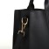 Women's bag with lightning, black color