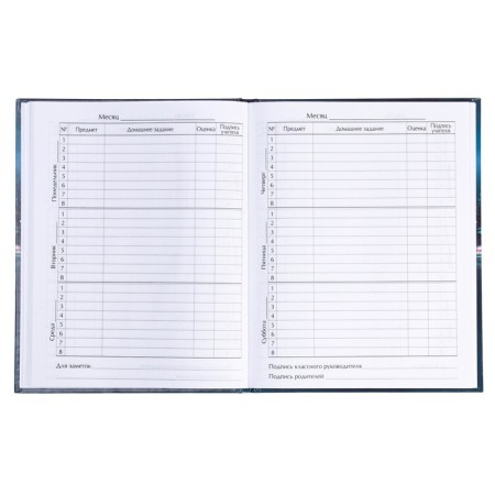 Diary for grades 5-11, "car", solid cover 7BC, glossy lamination, 48 sheets-3