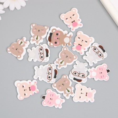 Decor for creativity EVA "cubs" set of 15 pcs 10x13 cm